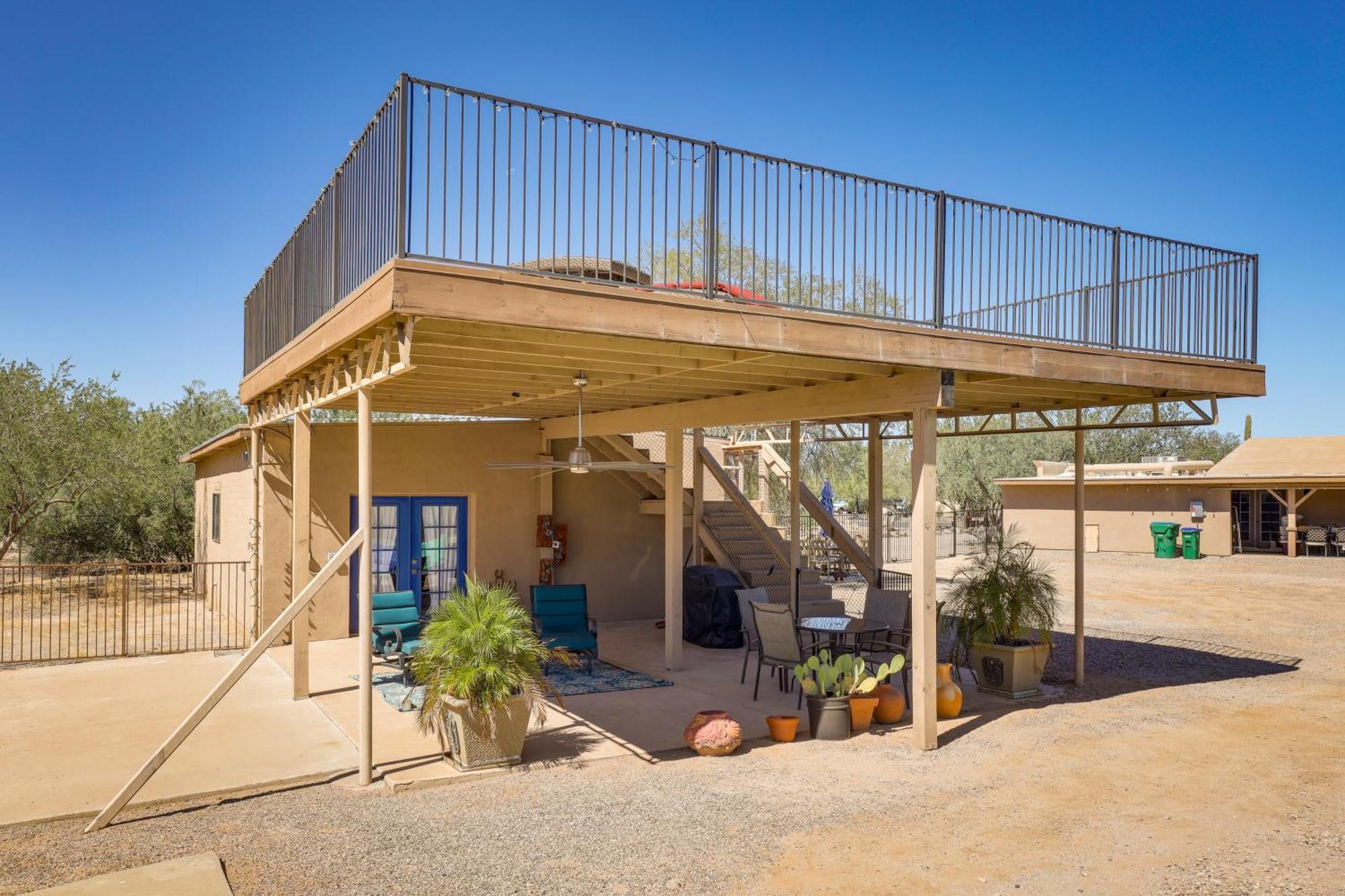 Oro Valley Retreat With Pool, Spa And Rooftop Views! Екстер'єр фото